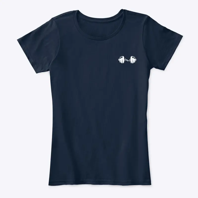 Women's Dri-Fit Shirt White Logo