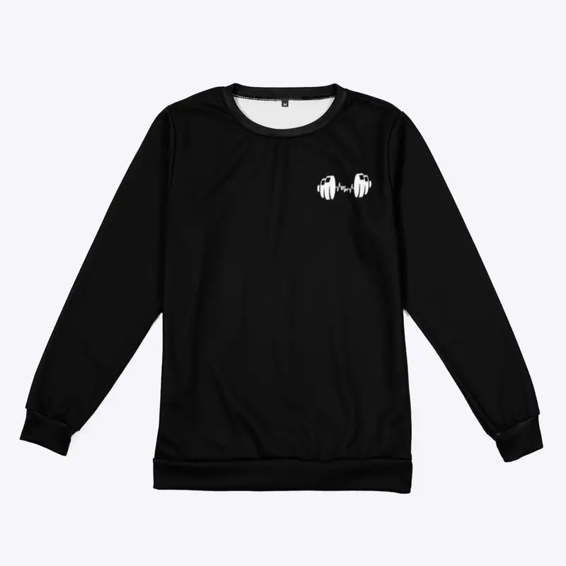 Men Echo Fit White Logo Sweatshirt